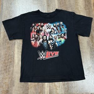 WWE‎ 2018 summer tour kids T-shirt size Large
